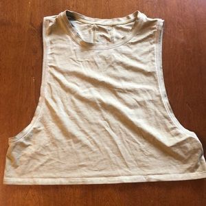 Lululemon Muscle Up Cropped Tank